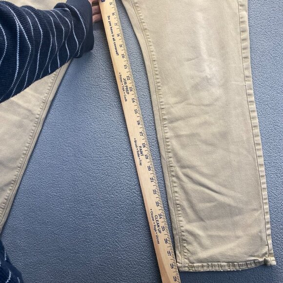 Denizen Levis 231 Mens Pants Size 38X32 Beige Athletic Fit - Picture 6 of 13